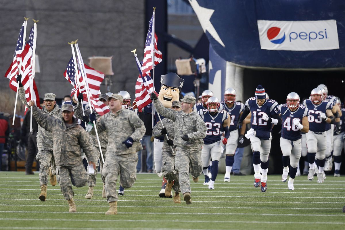 The Real Problem: The Militarization of the NFL