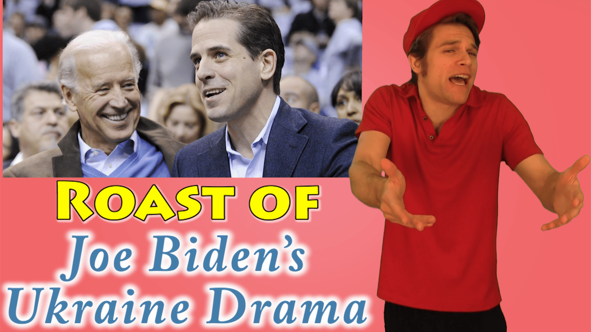 Libertarian Comedian DESTROYS Joe Biden Ukraine Drama