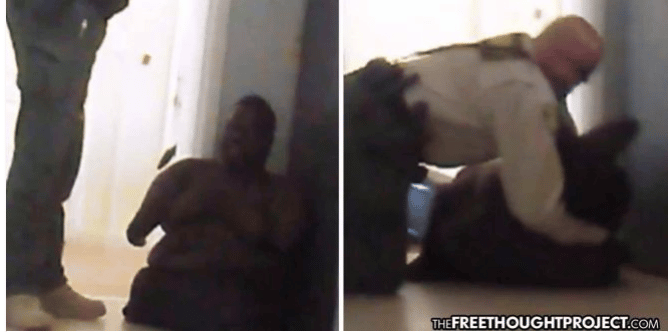 Cop Caught on Horrifying Video Attacking a Child With No Arms or Legs