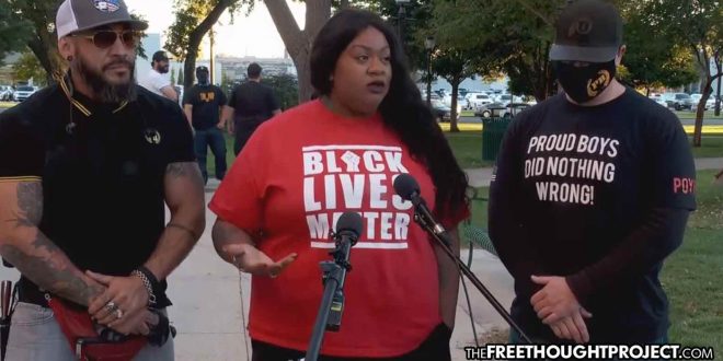 Utah Proud Boys and BLM Join Together Against Racism, Call for Police Reform