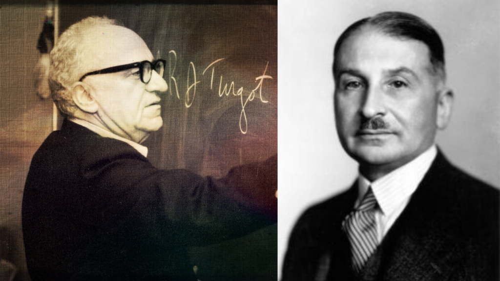 Mises and Rothbard side by side