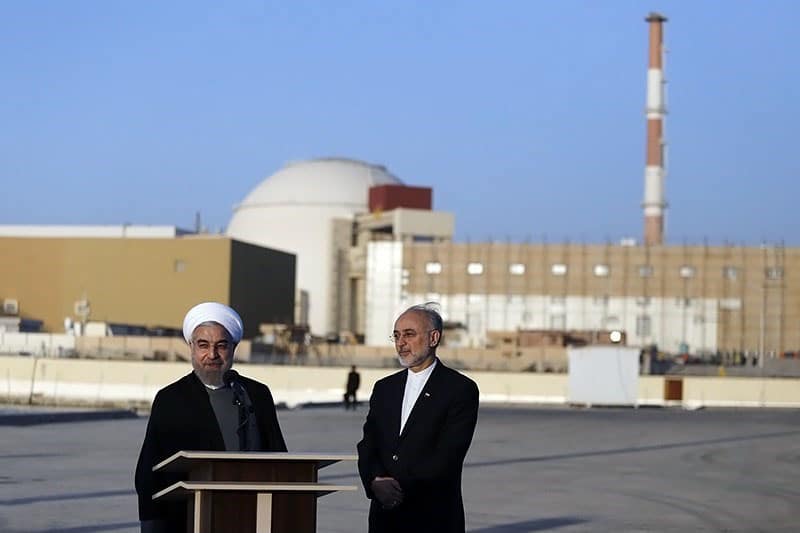 rouhani and salehi in bushehr nuclear plant (3)