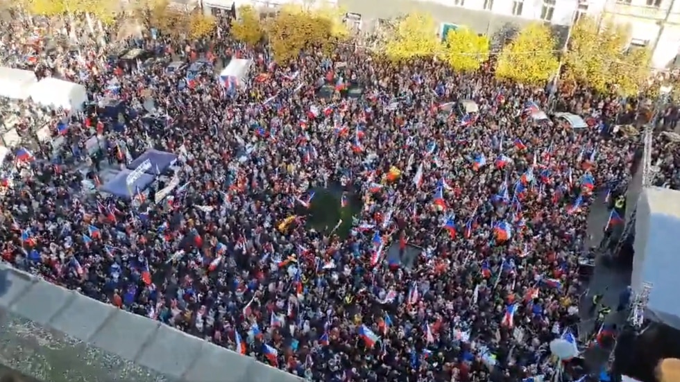 Czech Protesters Rail Against Inflation, Sanctions & Ukraine Proxy War