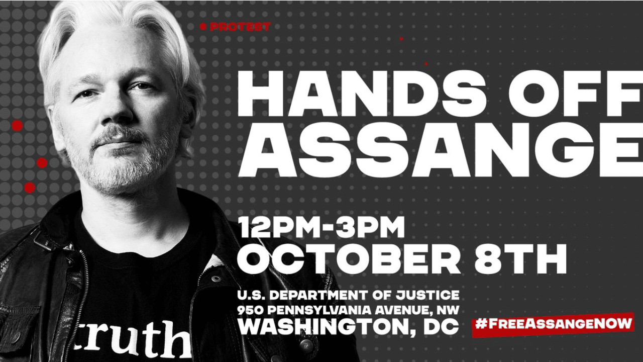 hands off assange