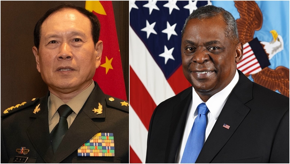 Lloyd Austin Holds In-Person Talks With Chinese Counterpart