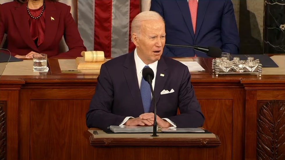 State of the Union: Biden Says Beating China Should ‘Unite All of Us’