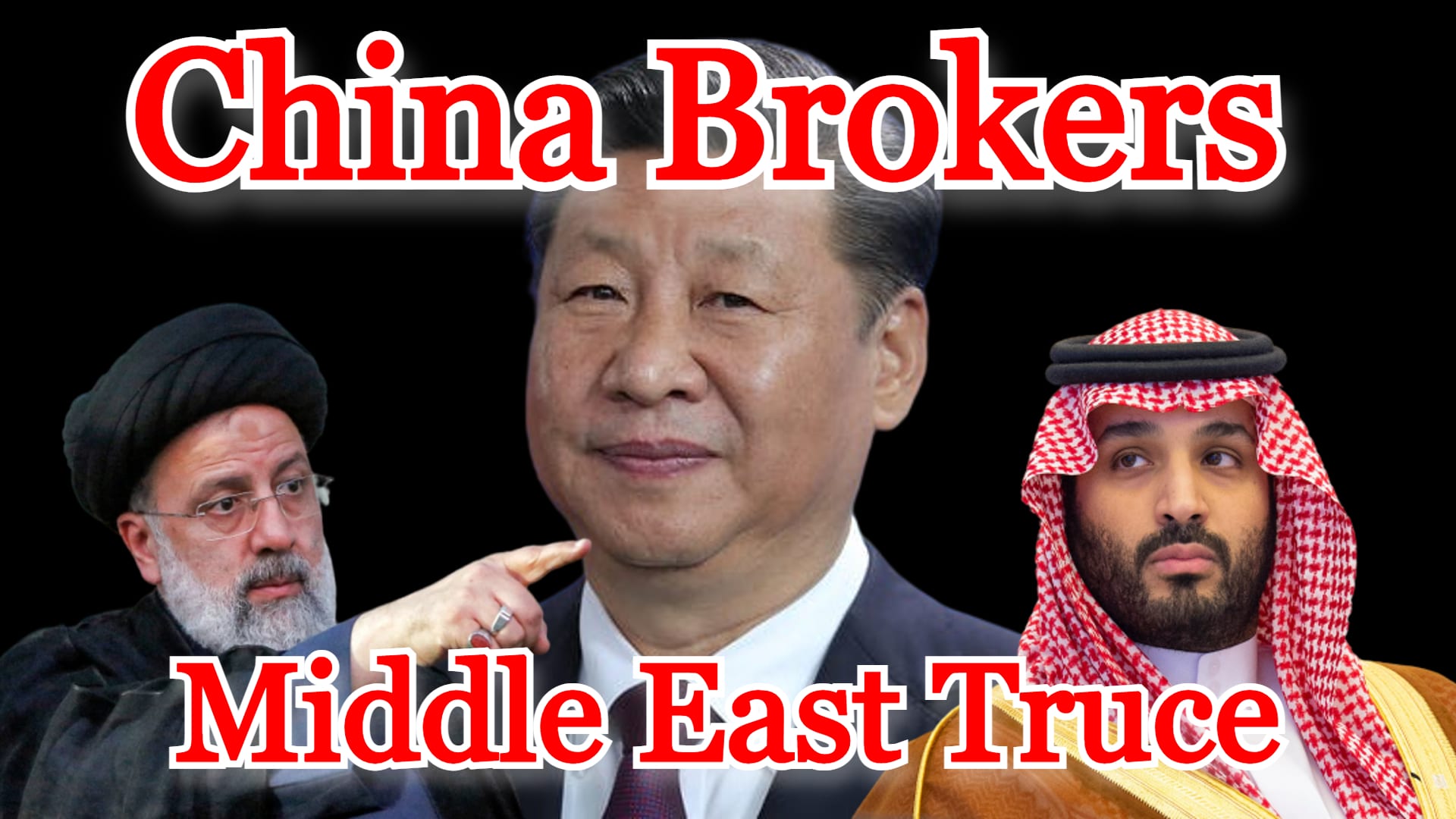 COI #395: China Brokers Middle East Truce
