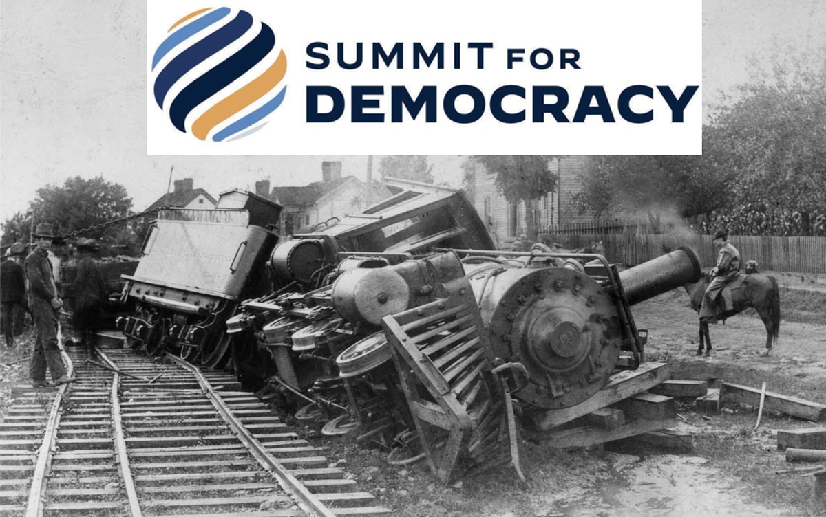 summit for democracy train wreck