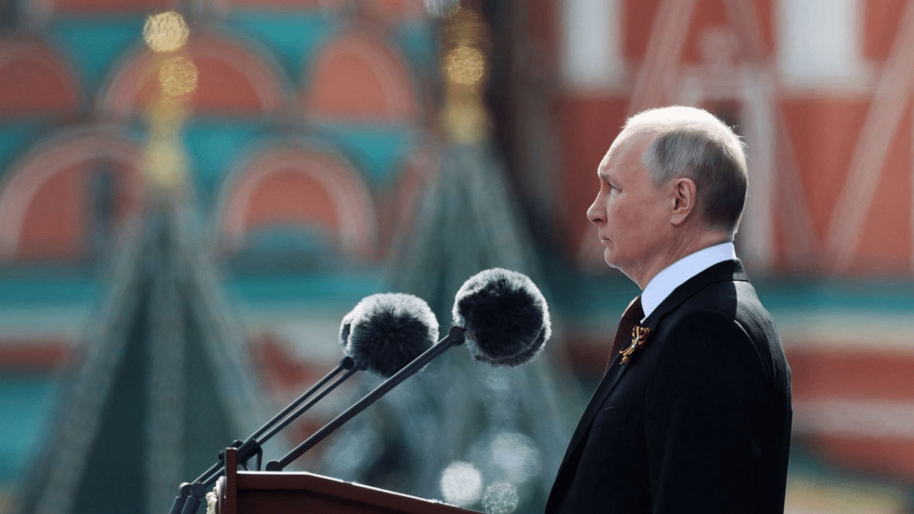 Putin Says the West Has Unleashed a ‘Real War’ on Russia in Victory Day Speech