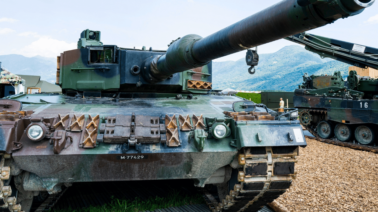 swiss owned leopard tanks in italy