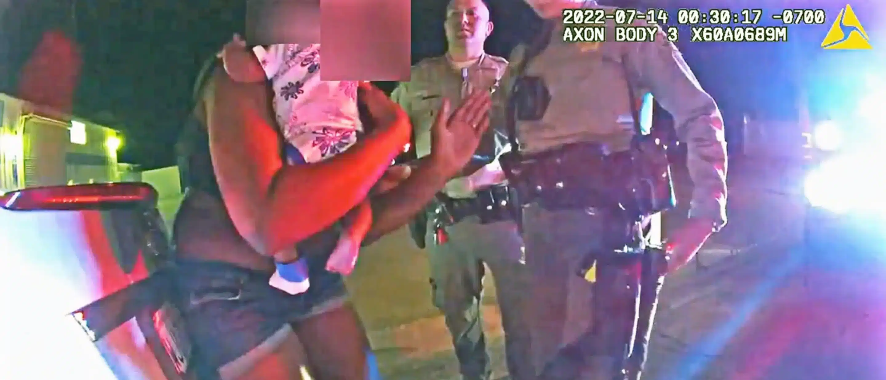 WATCH: Deputy Punches Mother Twice as She Holds Her Infant Son