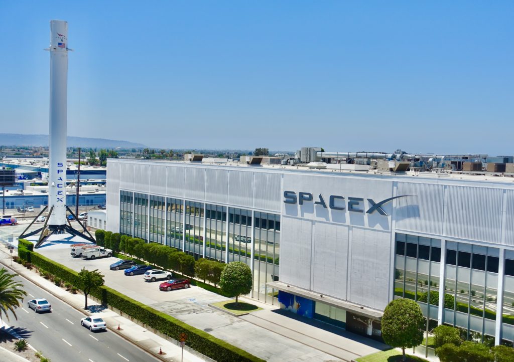 the spacex factory