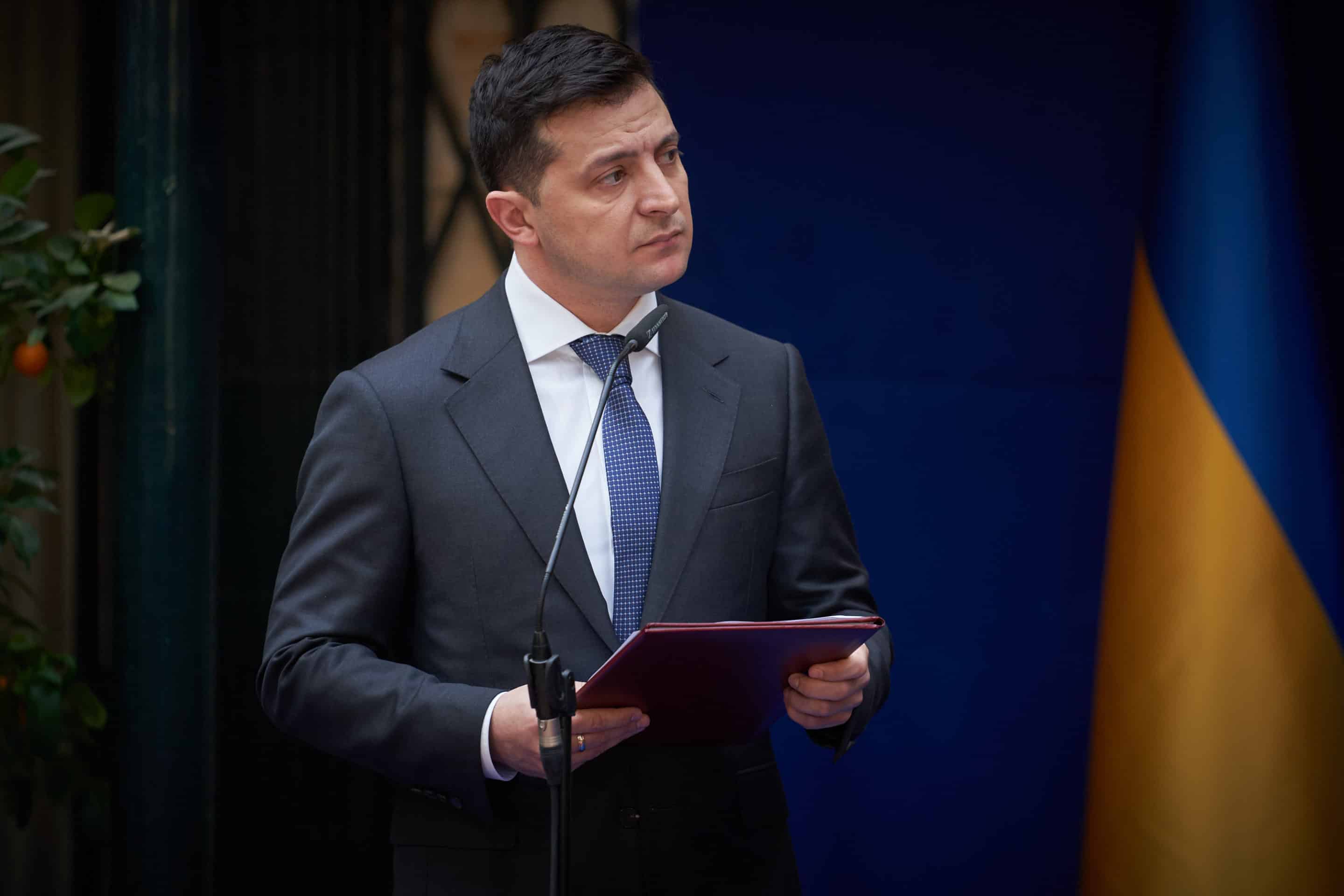 volodymyr zelensky in a working visit to the state of israel, january 2020. xiv