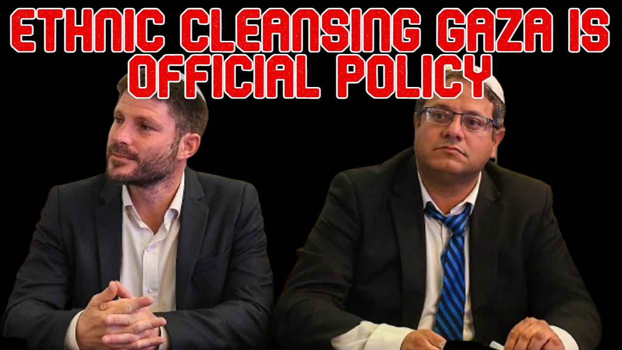 COI #523: Ethnic Cleansing Gaza Is Official Policy