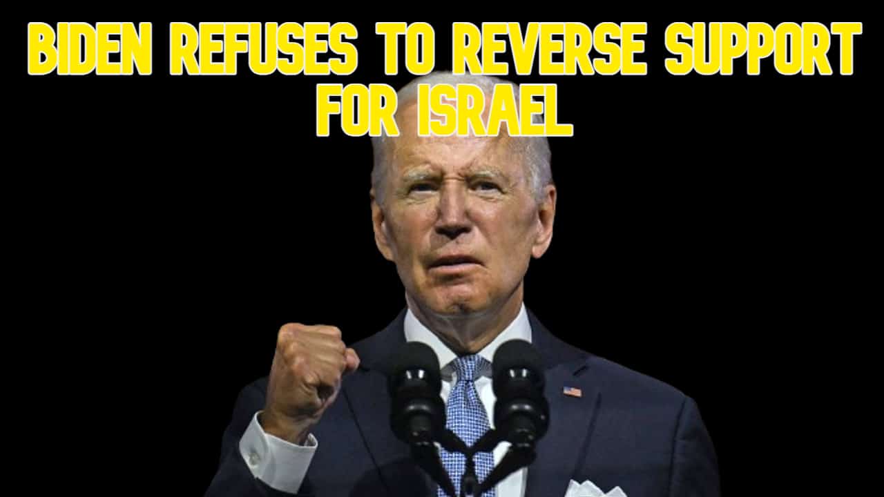 COI #544: Biden Refuses to Reverse Support for Israel
