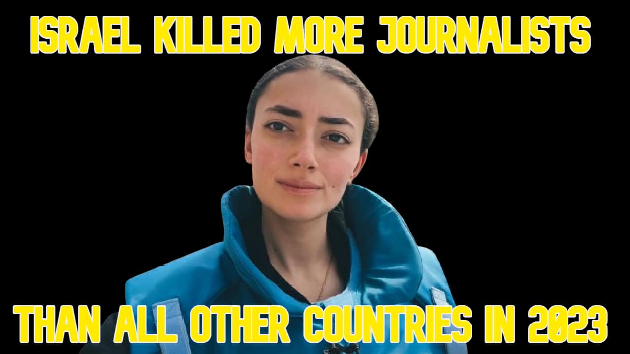 COI #454: Israel Killed More Journalists Than All Other Countries in 2023