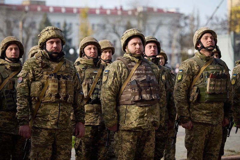 Anti-Conscription Protests Emerge in Ukraine