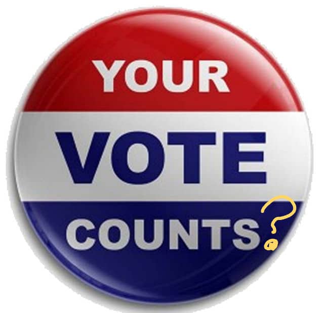 your vote counts badge ed