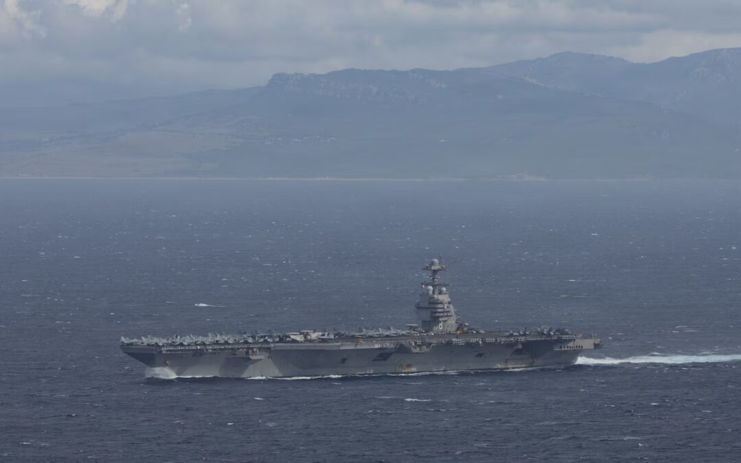 US Aircraft Carrier Strike Group Now Positioned Near Venezuela